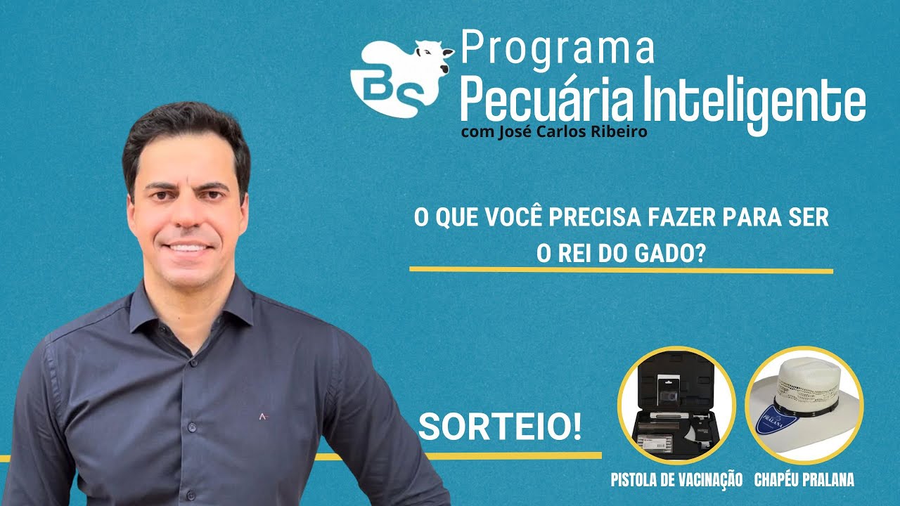 #190 PECUARIA INTELIGENTE - O QUE VOCÊ PRECISA FAZER PARA SER O REI DO GADO? I AO VIVO - 21/03/2024