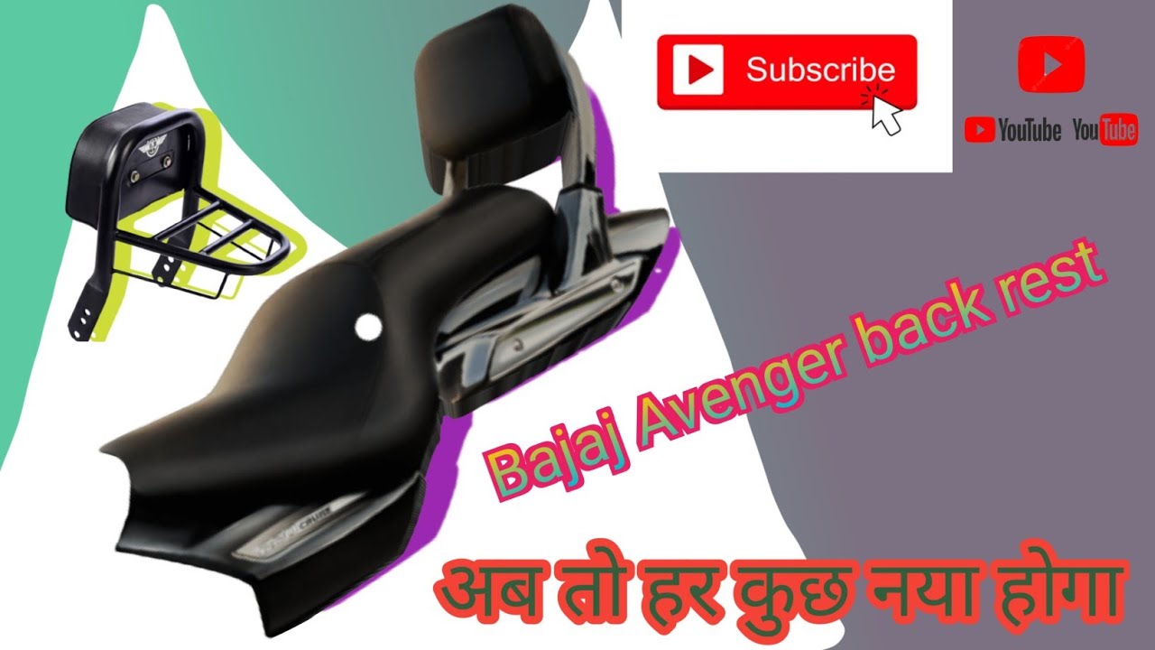 #Bajaj Avenger 220 180 160 150 🚲 Street and (cruise)  #Backrest And career