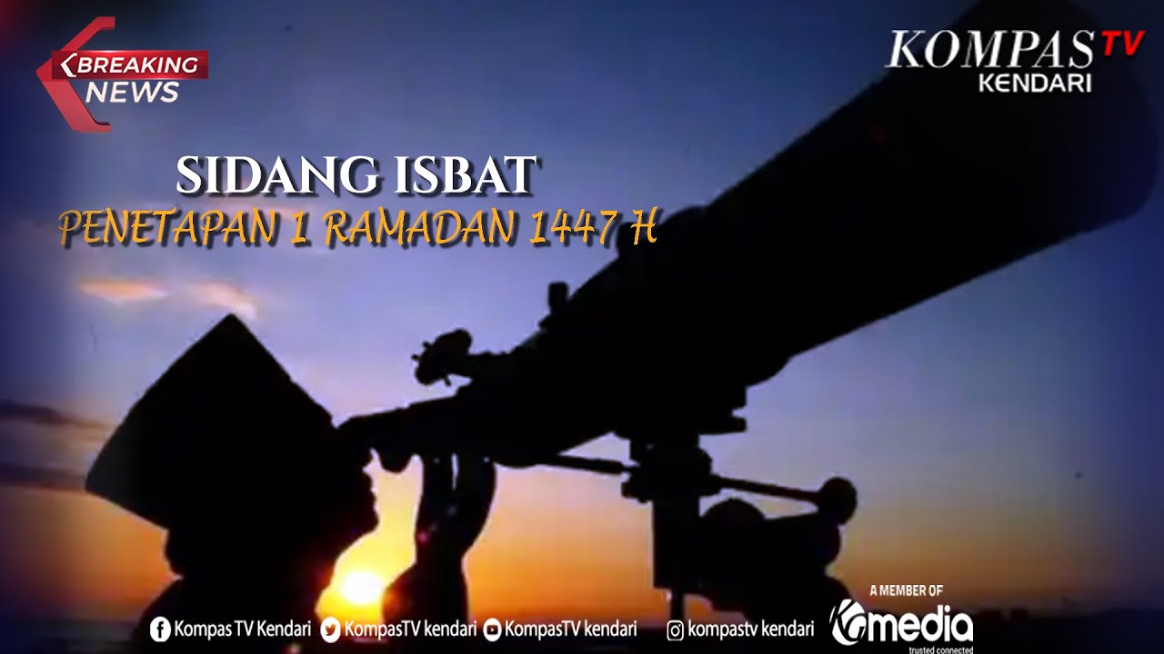 LIVE - Pantauan Hilal & Hasil Sidang Isbat Awal Ramadan 1447 Hijriah