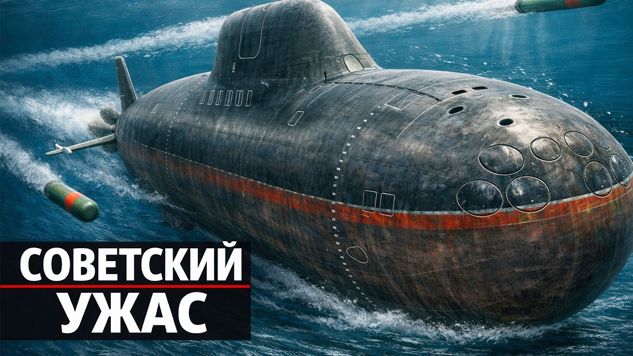 Самый быстрый ПОДВОДНЫЙ ИСТРЕБИТЕЛЬ СССР - Проект 705 Лира