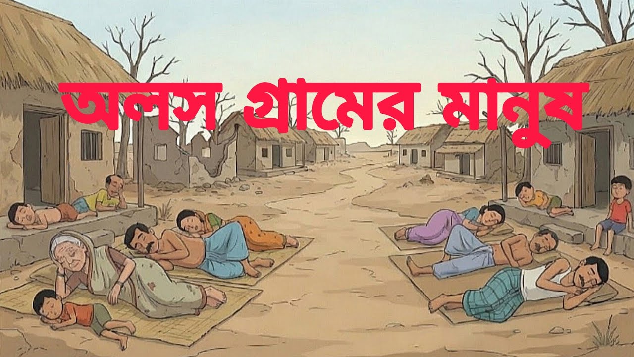  অলস গ্রাম |Bangla Cartoon |Thakurmar Jhuli| বাংলা কার্টুন |গ্রাম বাংলার গল্প।