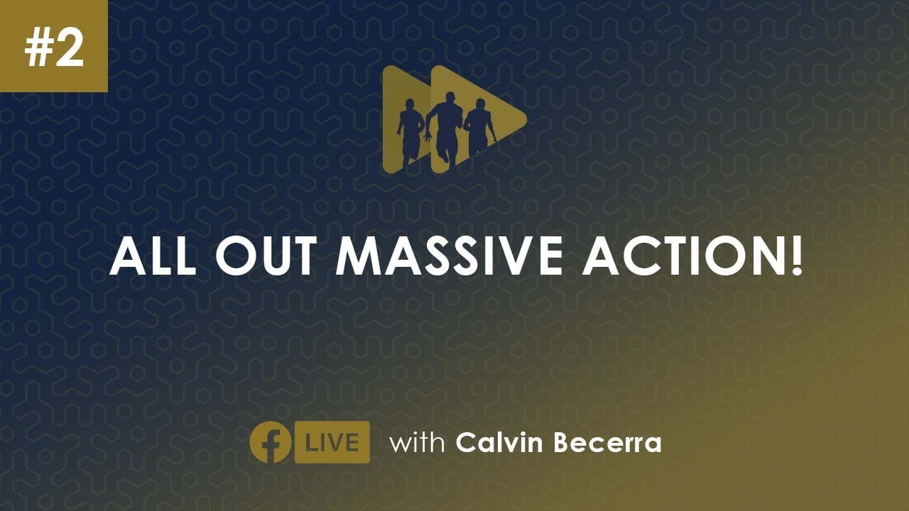 All Out Massive Action! | The 90 Day Run 2022 | Calvin Becerra