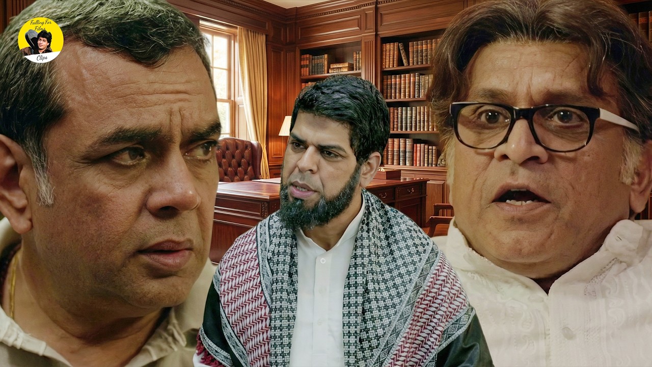 Comedy Movie | धरमपाल को पता चली अपने मुस्लमान बाप की सच्चाई | Paresh Rawal | Dharam Sankat Mein