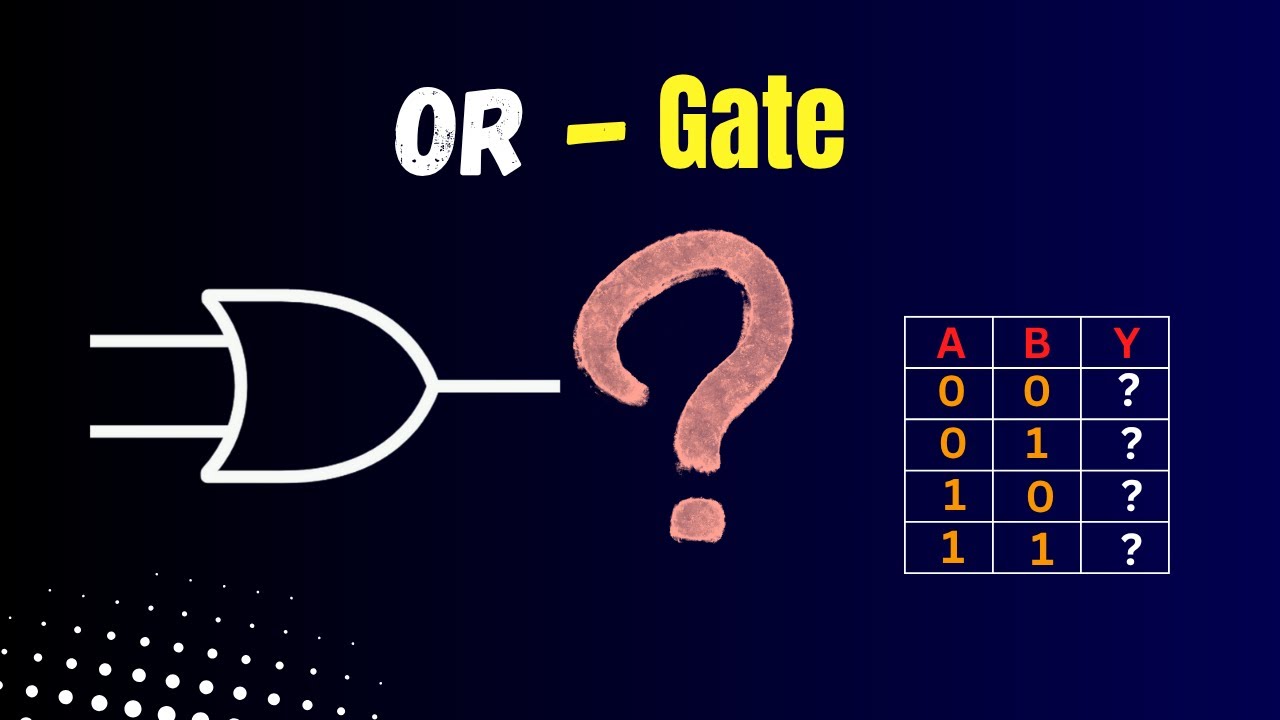 Logic gates -Or gate | Logic gate basics with truth Table