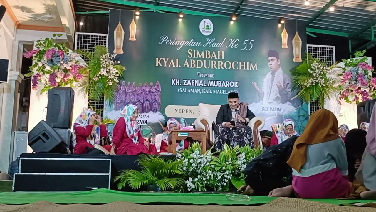 Kh. Zaenal Mubarok..Pengajian Khoul Simbah KY. Abdurrohim Nepen Gn Pring Muntilan 