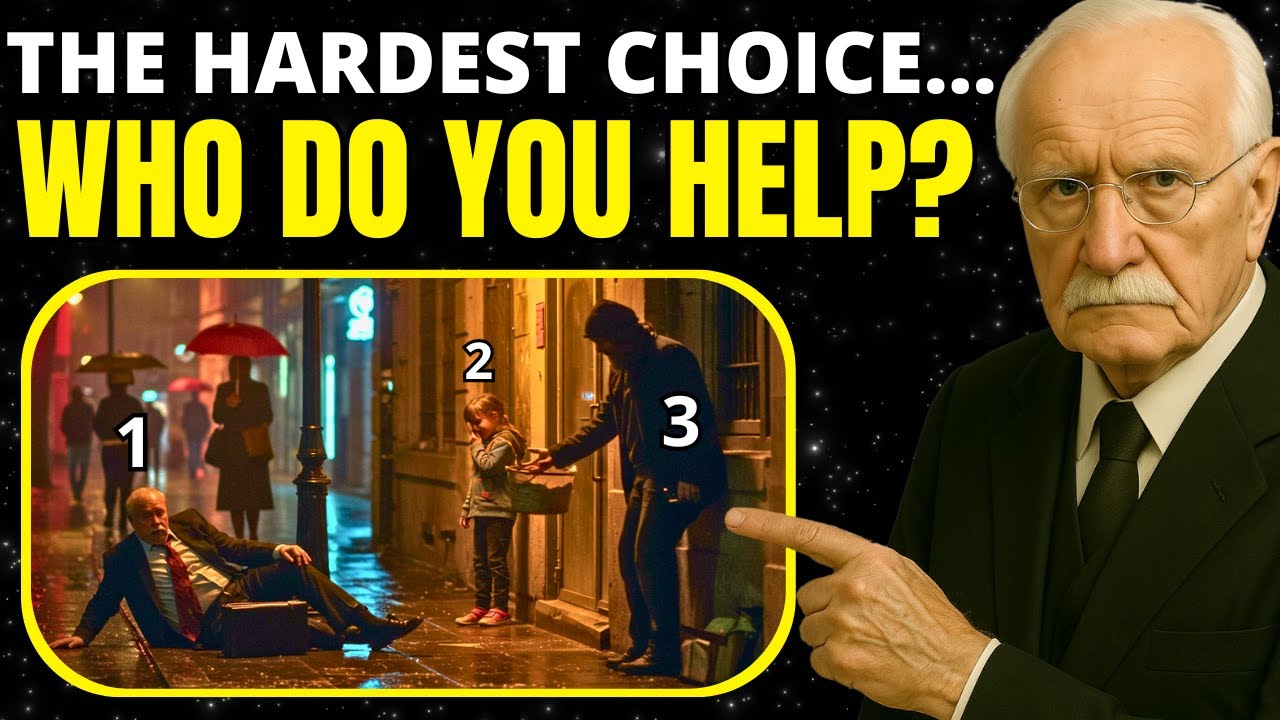 Which STRANGER Would You Help? Your Choice Reveals the Purity of Your Soul | Carl Jung