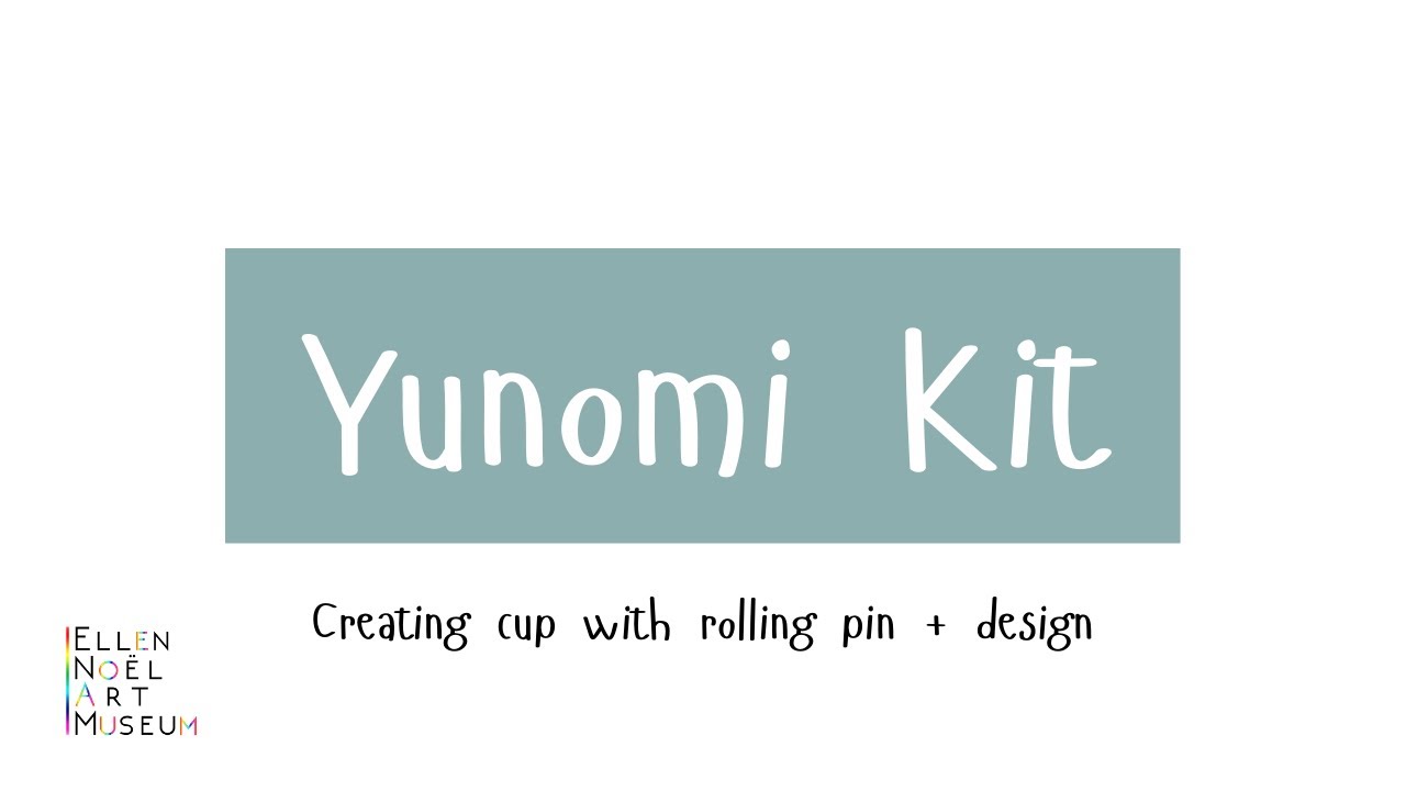 HOW-TO | Create Yunomi Cup with Rolling Pin + Design