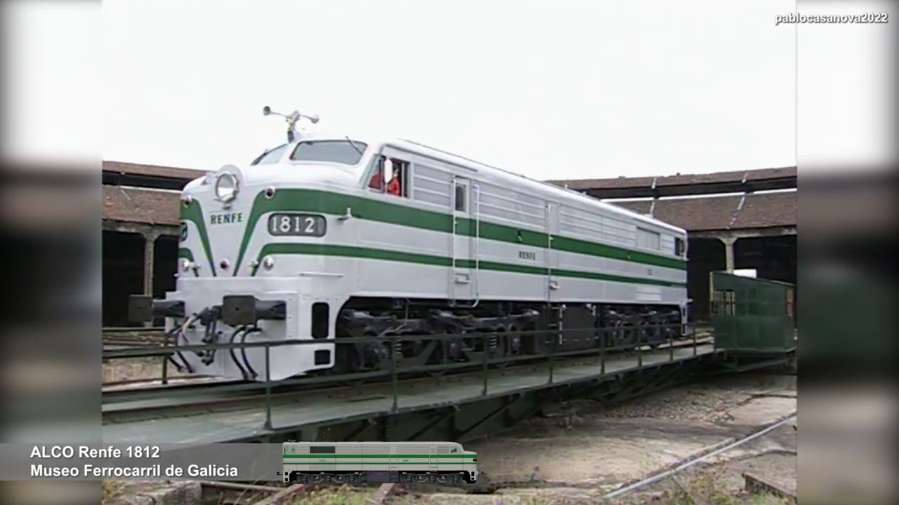 Alco 1812_Rotonda Museo Ferrocarril de Galicia