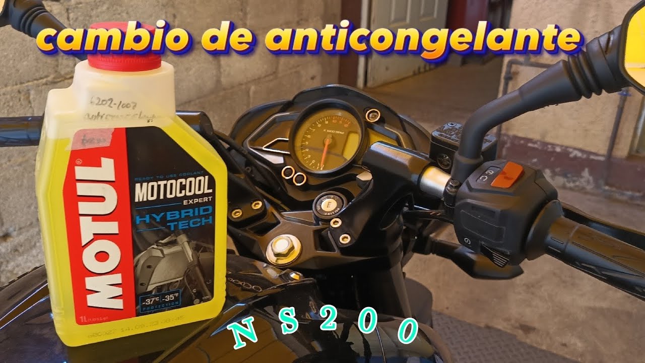 Cambio de anticongelante Pulsar NS 200