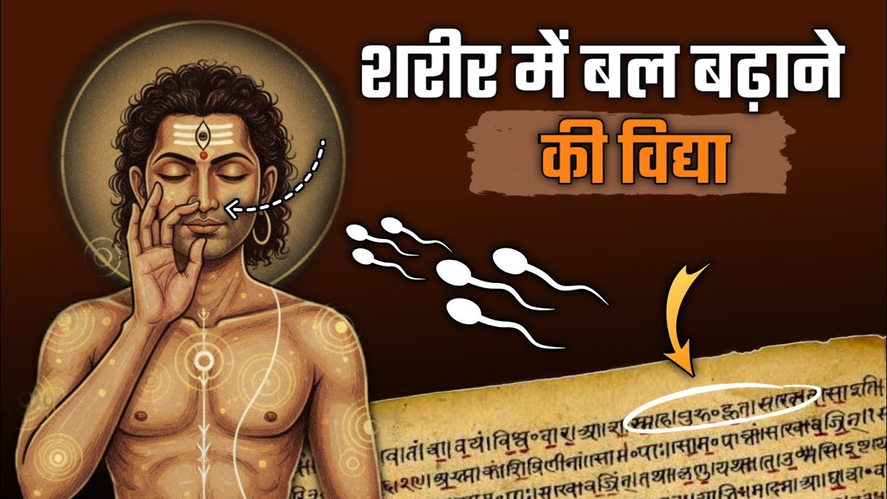 शरीर मे बल बढ़ाने की 5 विद्या - 5 Ways to Increase Brahma*charya Body Strength 