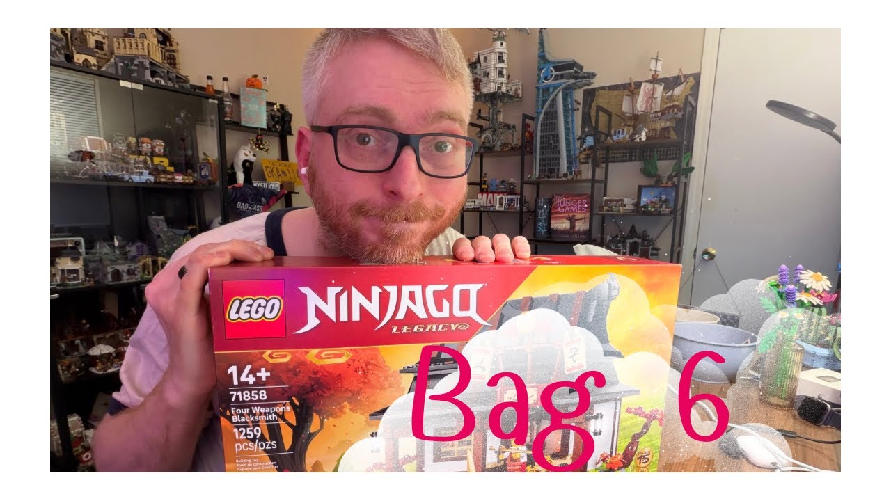 Ted. Brix Uncut | Ninjago: Four Weapon Blacksmith | Bag 6 | Set: 