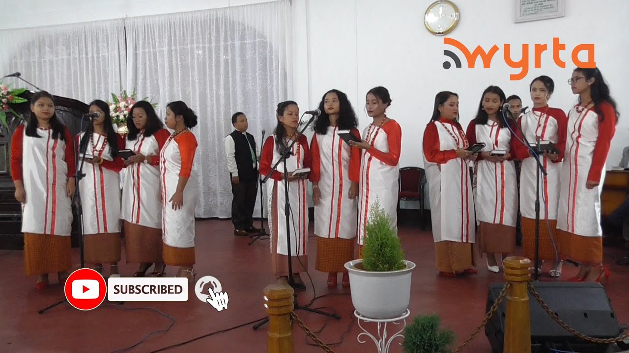 I rwai Choir ka SSUCJ ha ka lehkmen 135th Anniversary ka Balang Unitarian Jowai #wyrta