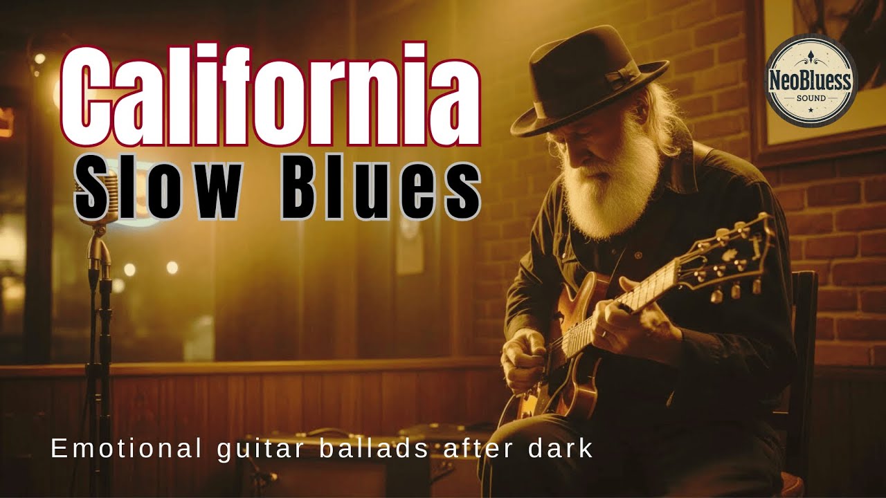 Men&rsquo;s California Blues Guitar &ndash; Deep Soul & Whiskey Blues Mood (2026)