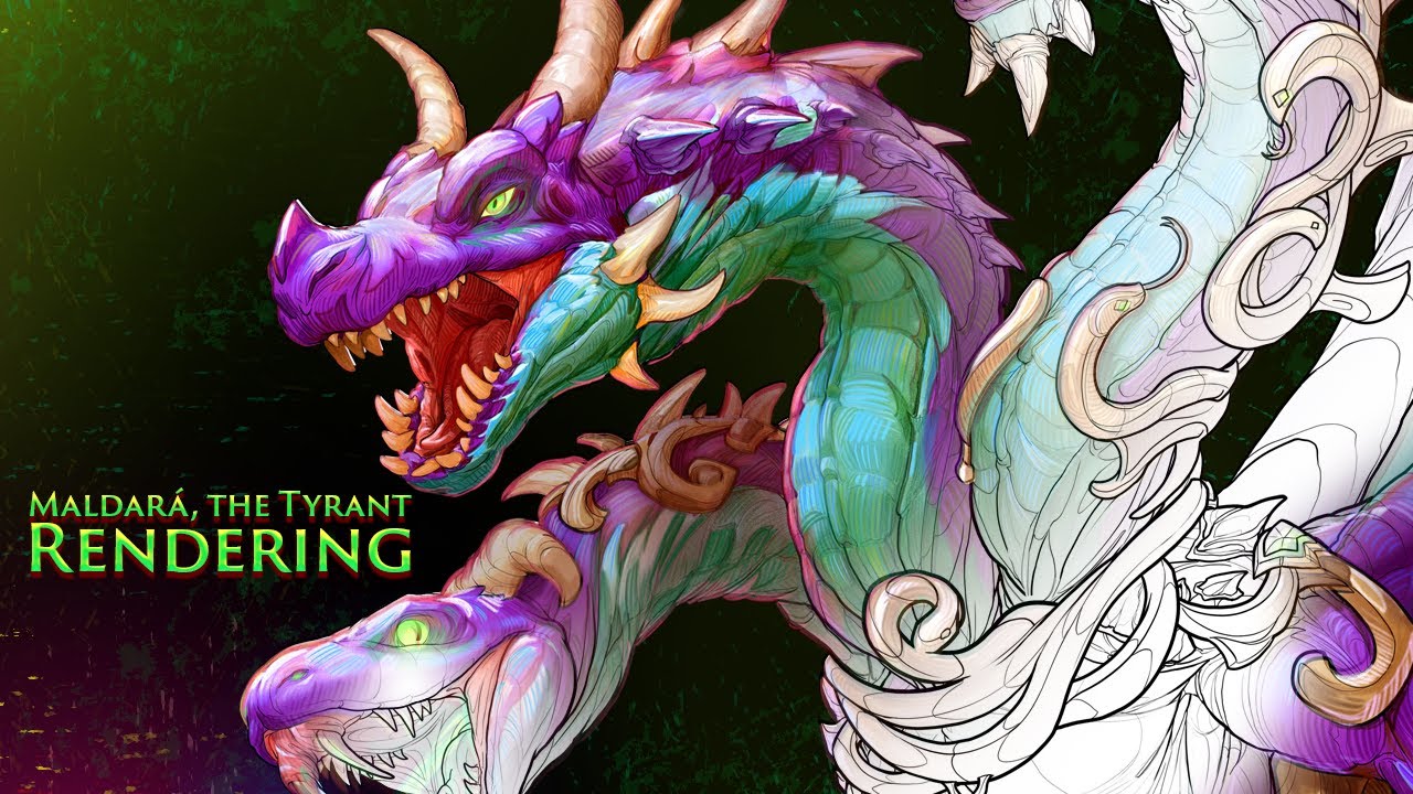 Maldará, the Tyrant - Rendering