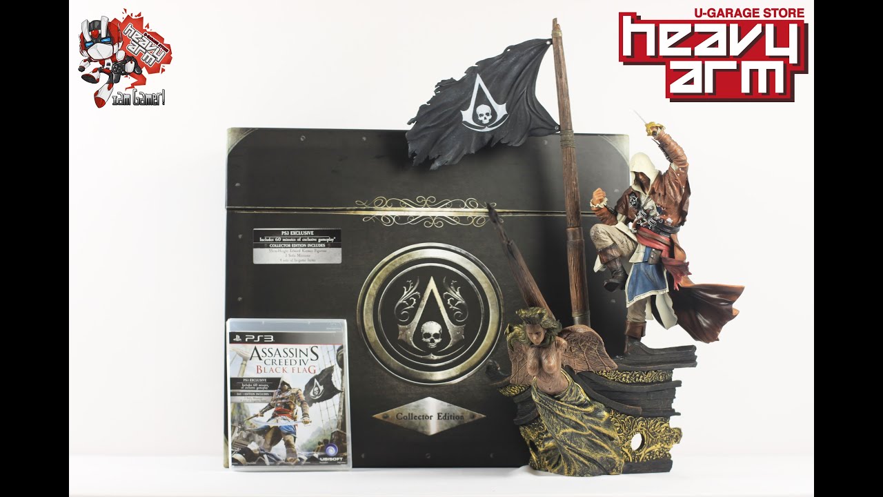 Unboxing of Assassin Creed IV Black Flag Collector's Edition (Asia)