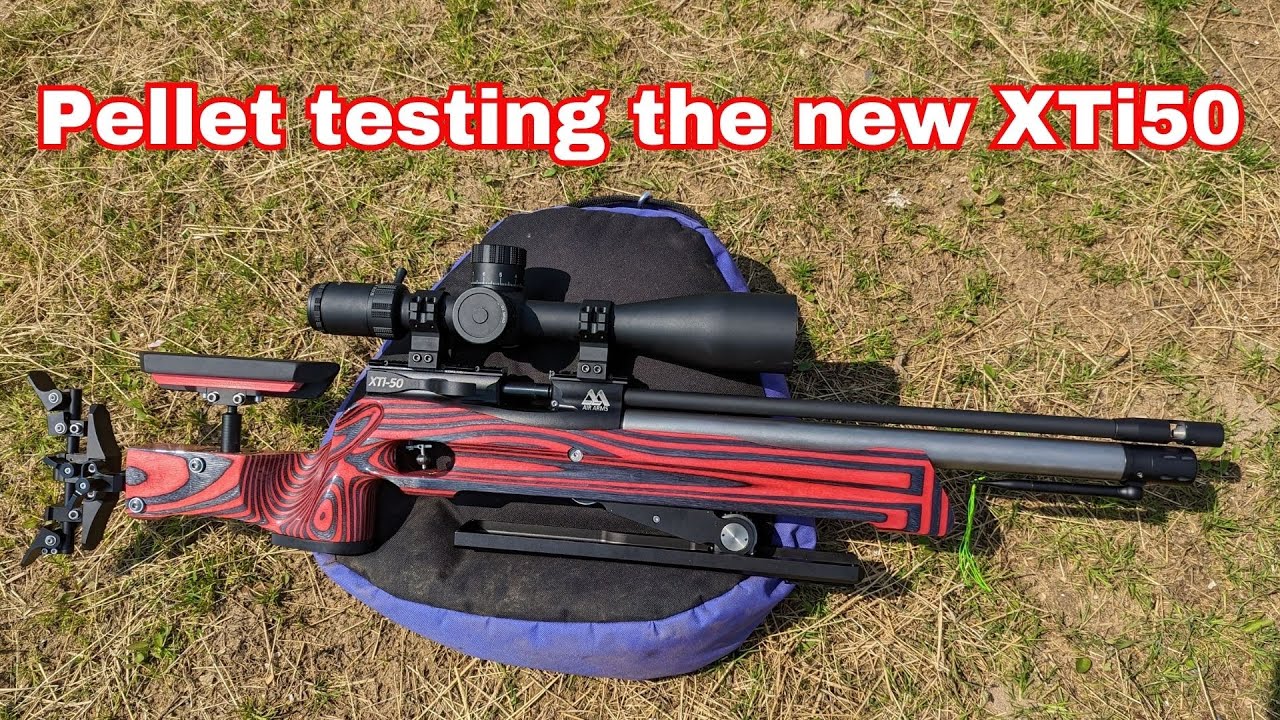 Насколько точна новая потрясающая пневматическая винтовка Air Arms XTi50 для стрельбы по мишеням?