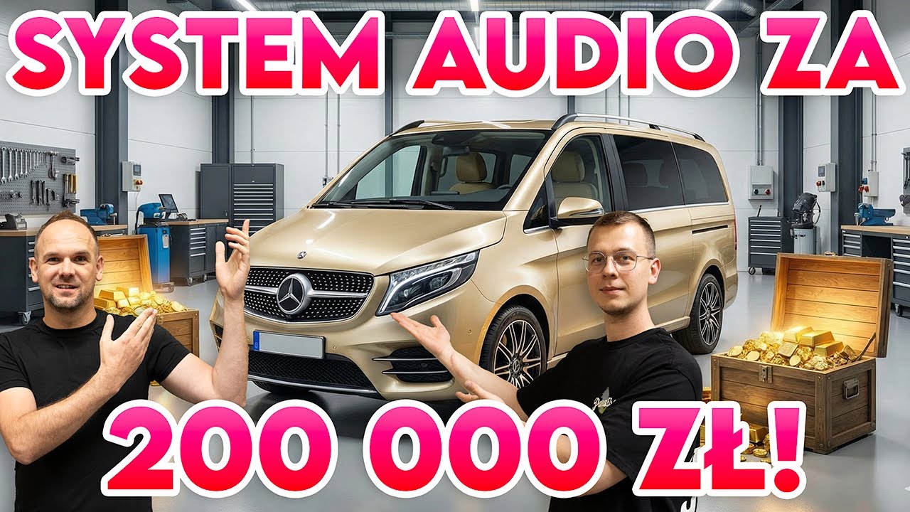 Największy, najdroższy, najlepszy projekt - SYSTEM AUDIO ZA PONAD 200 000 PLN! Mercedes V-klasa