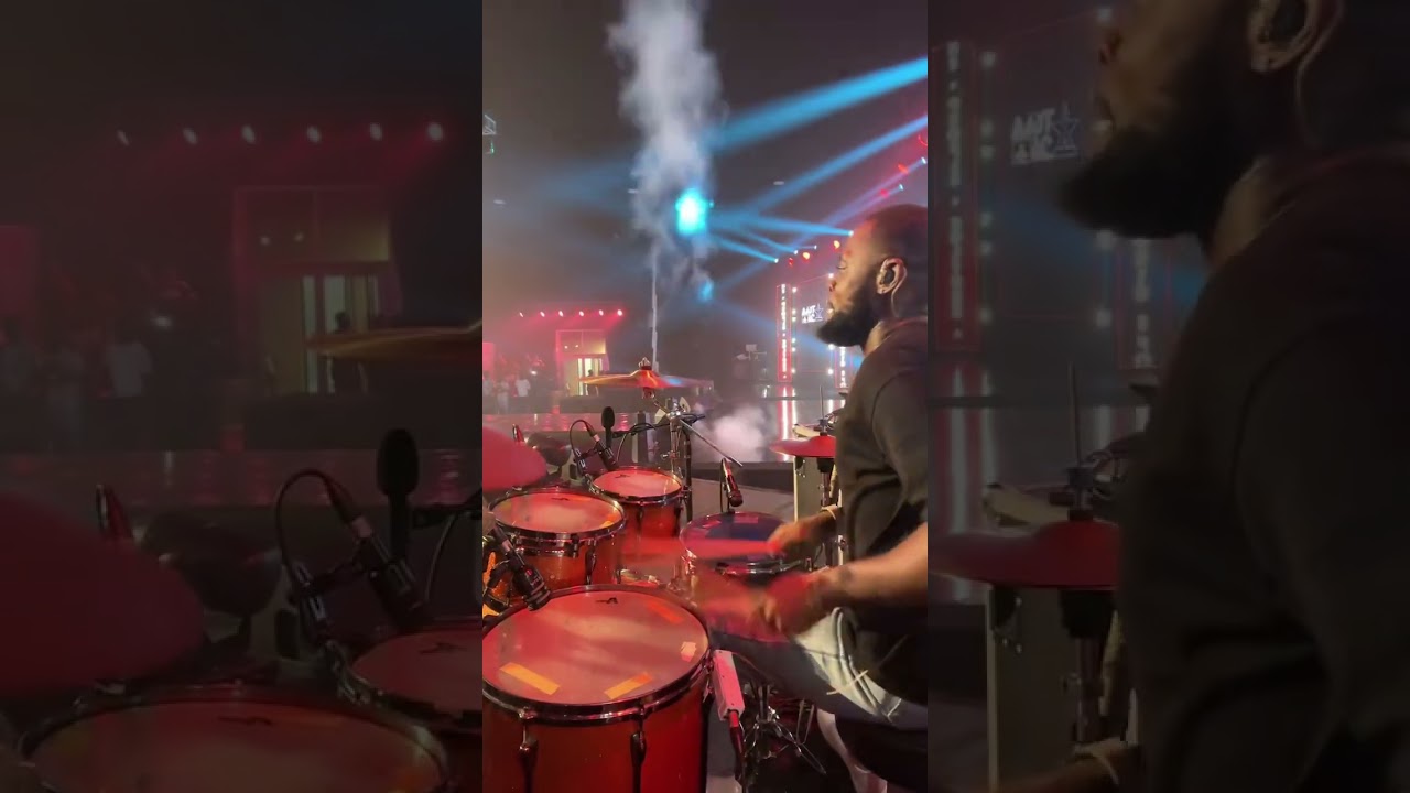 KING PROMISE - PARIS X TERMINATOR LIVE || DRUMCAM