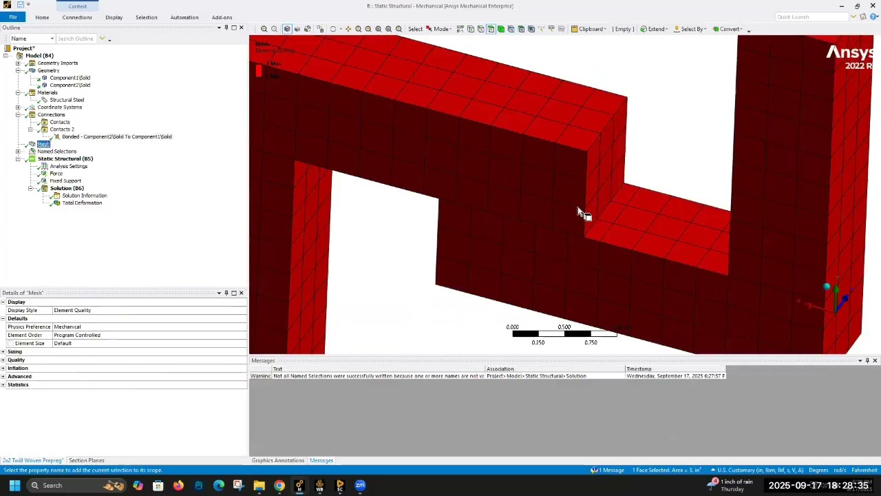 3 - УЧЕБНЫЕ ПОСОБИЯ ANSYS ДЛЯ ПРОЕКТИРОВАНИЯ АЭРОКОСМИЧЕСКИХ СИСТЕМ: МОДУЛЬ 3 Моделирование конта...