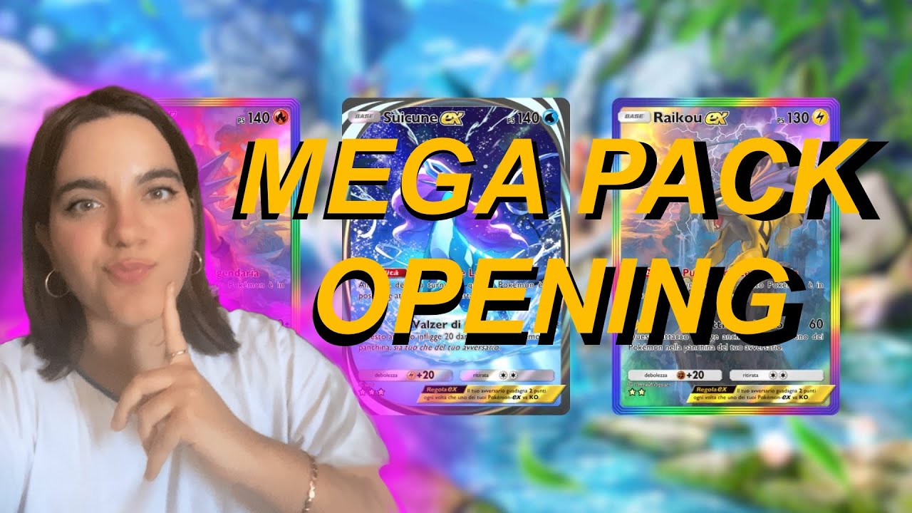 MEGA PACK OPENING FORTUNATO su Pokemon Trading Card Game 