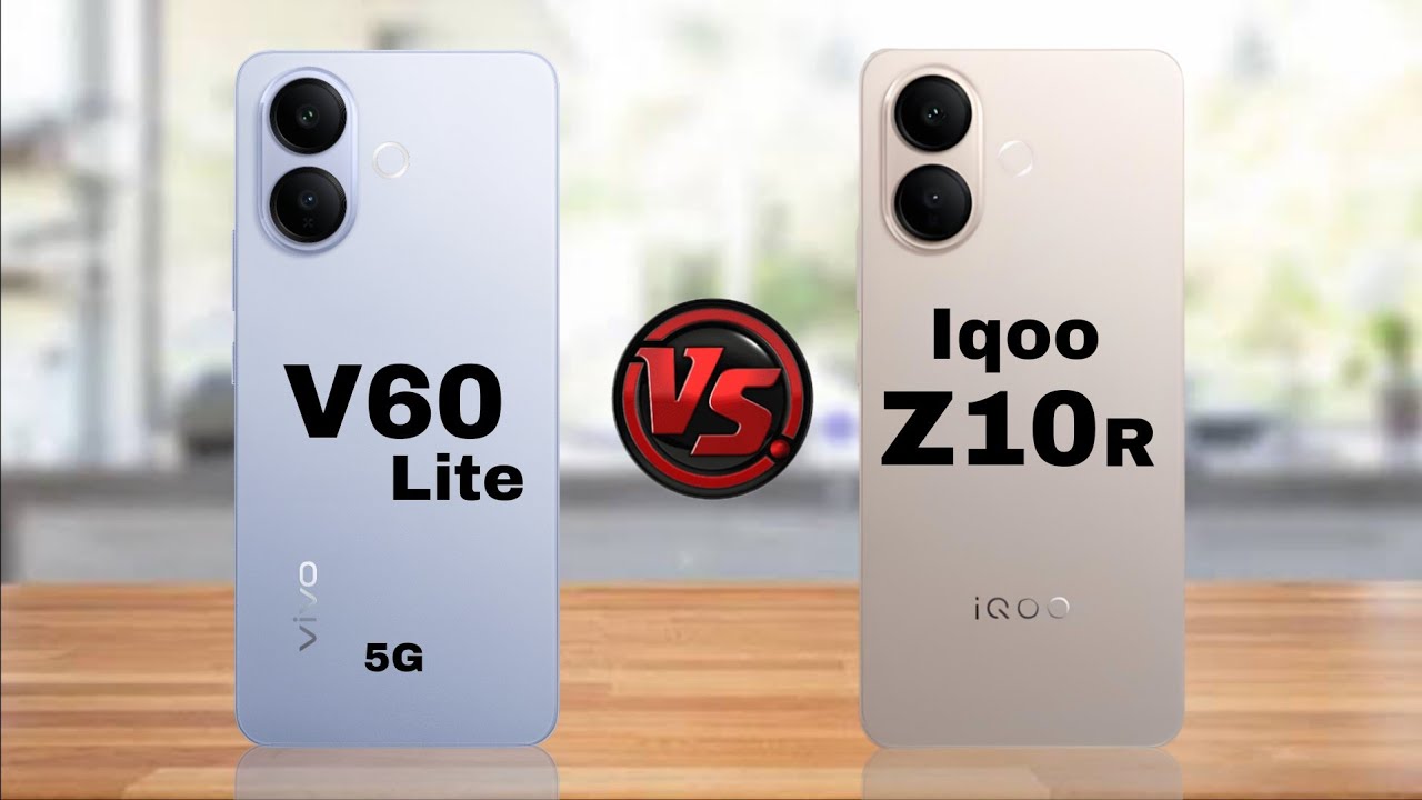VIVO V60 LITE 5G VS IQOO Z10R