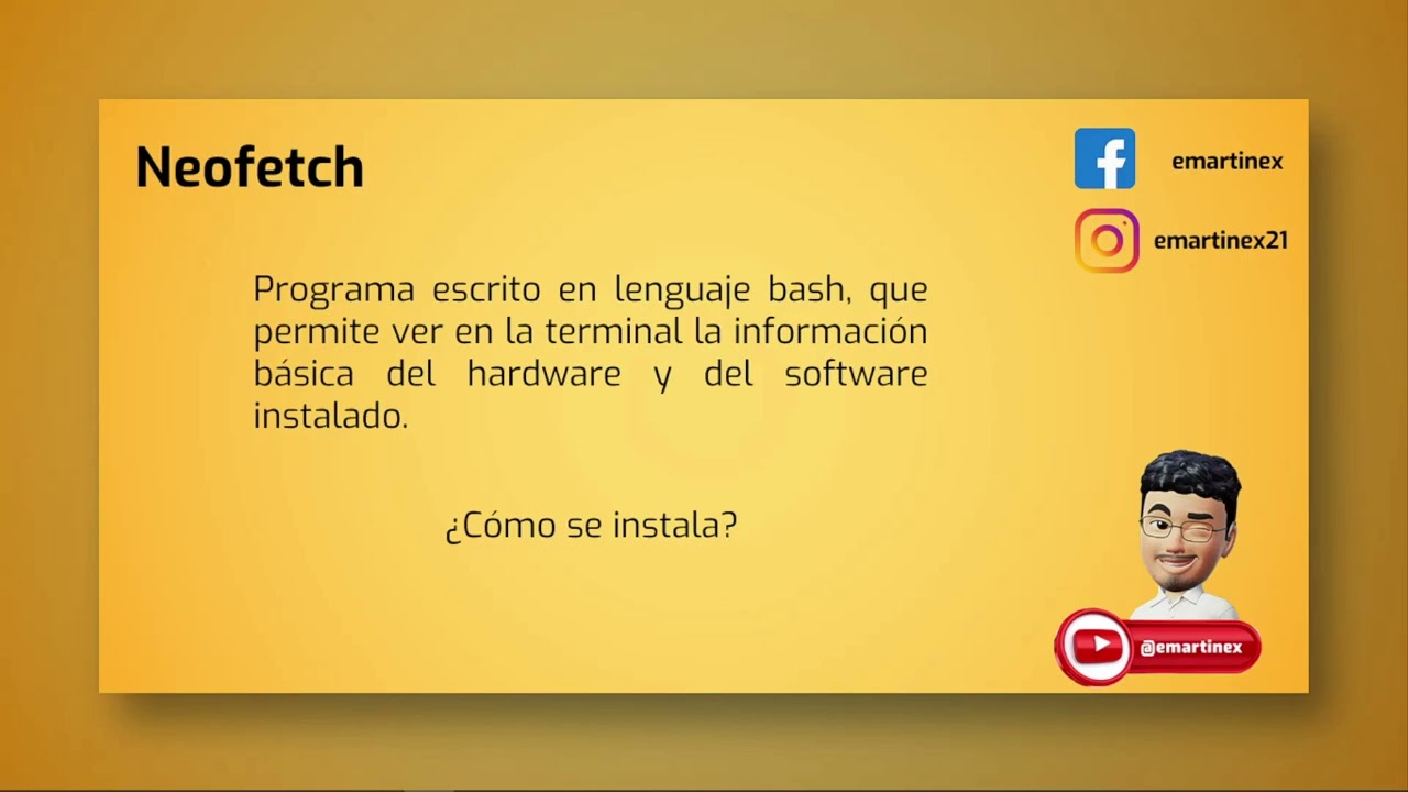 Instalación de Neofetch en Debian 11