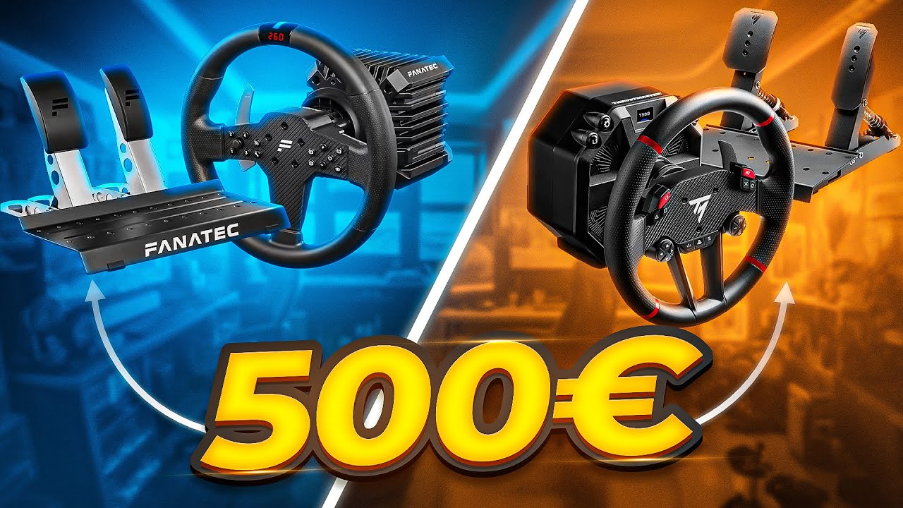 Los 3 Mejores Volantes de Sim Racing por &euro;500 en 2026 (Mira Esto Antes de Comprar)