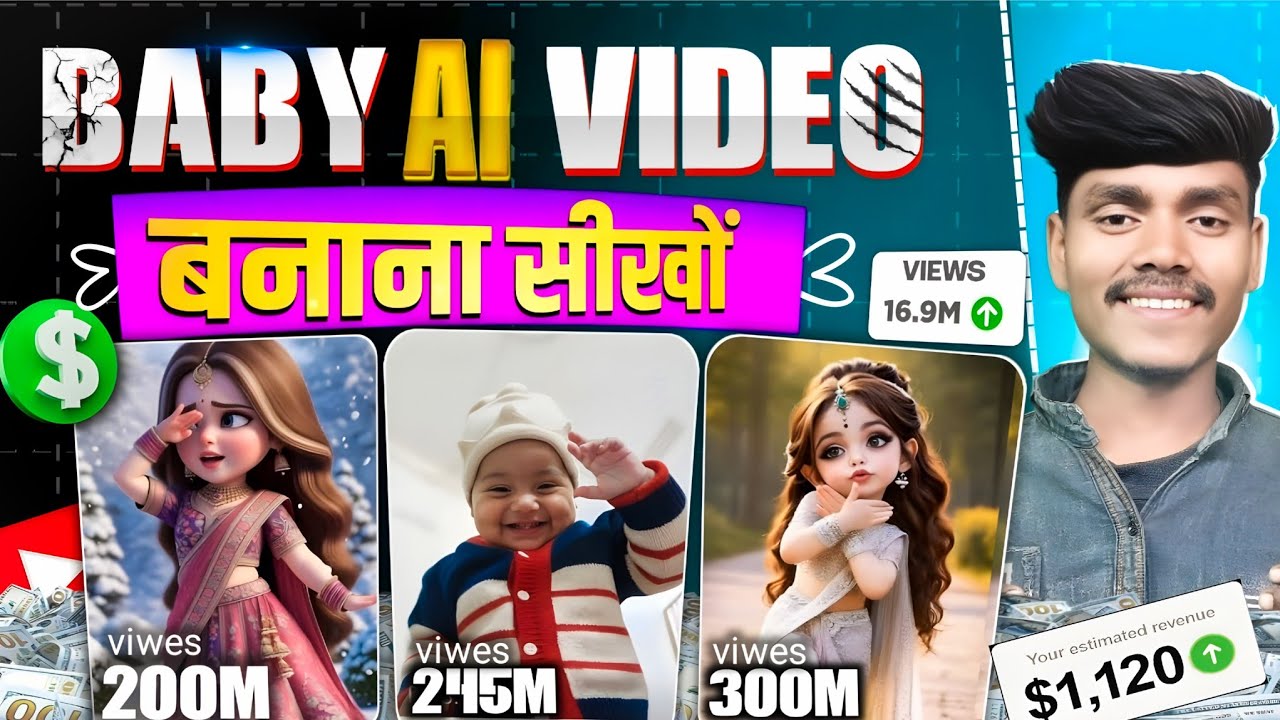 Ai baby dance video kisa banaya  free me l sirf 1 photo sa baby dance video bano ? How to ai videos
