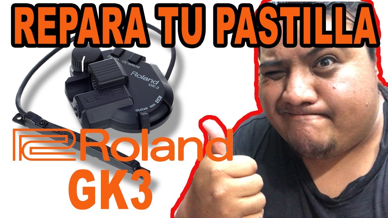 Reparación ROLAND GK3 (potencio metro de volumen)