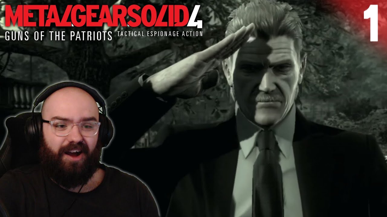 Teaching an Old Snake New Tricks - Metal Gear Solid 4 | Blind Playthrough [Part 1]