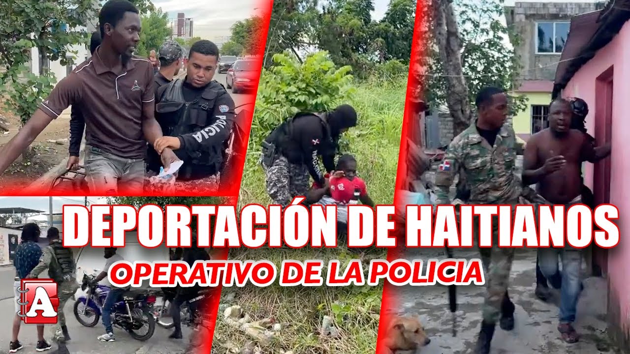MUCHOS HAITIANOS INDOCUMENTADOS PRESOS EN OPERATIVO EN SFM