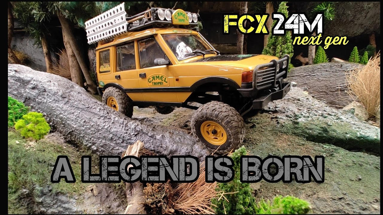 Новая серия FMS FCX24m Camel Trophy (невероятная детализация и производительность прямо из коробки)