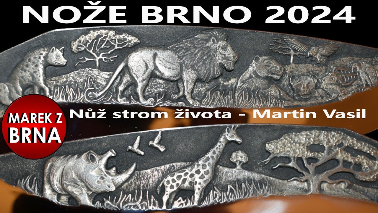 31. Výstava nožů Brno SUPER 2024 - 24 nožířú ve 4K - pro chlapy - Marek z Brna nože