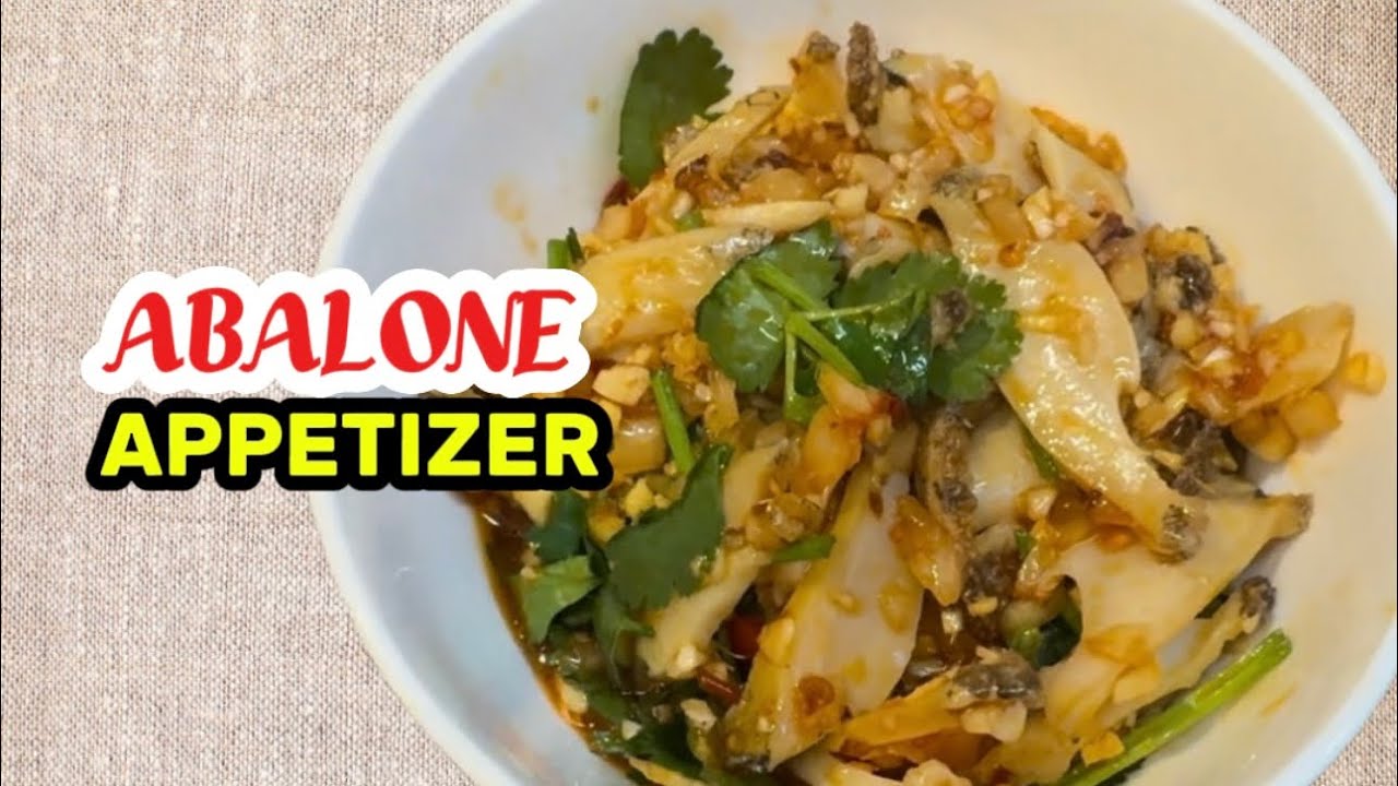 How to make Abalone Appetizer  Recipe | Joolees Vlog | #abalone #appetizer #howto