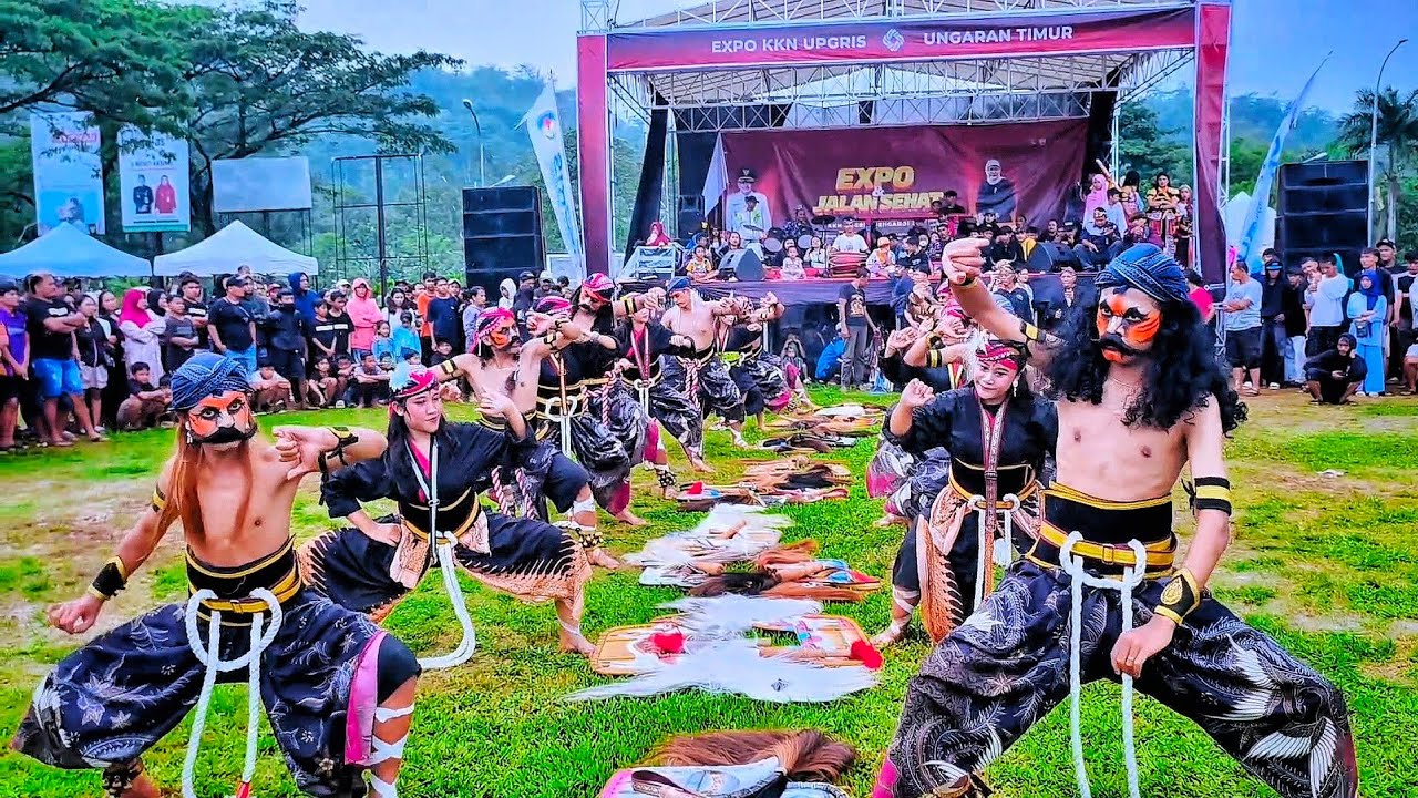 Warok Karyo Mudo Watu Gajah • Reog di Asjo alun alun bung karno ungaran