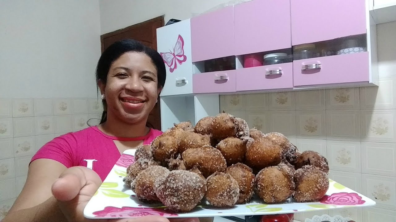 Bolinho de chuva🌧️de banana 😋