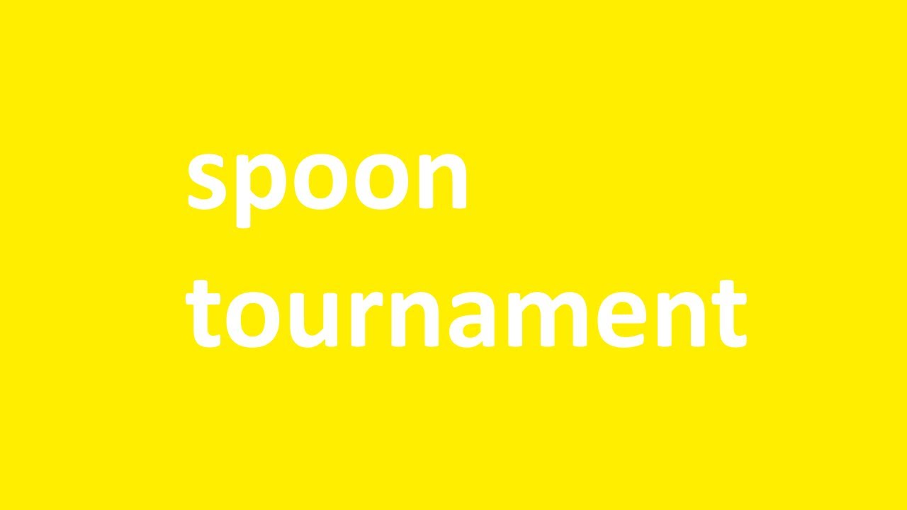 spoon's tournament VOD (SpeedRunners)