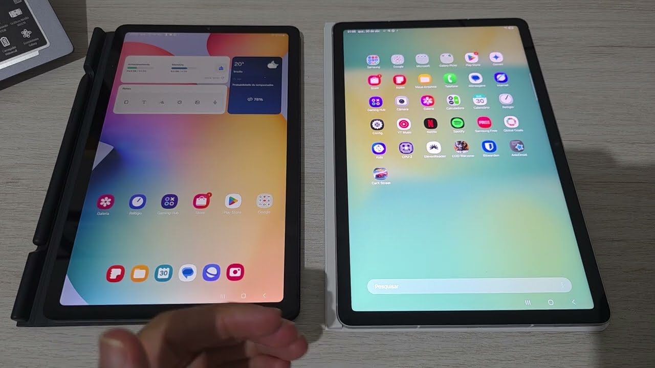 Galaxy Tab S10 FE vs Tab S6 Lite (2024): qual vale mais a pena em 2025?