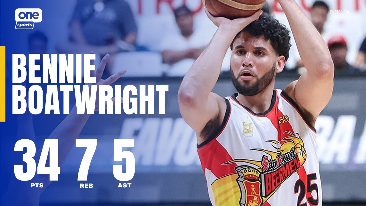 Bennie Boatwright GAME-HIGH 34 PTS for San Miguel | PBA SEASON 50 COMMISSIONER&rsquo;S CUP | HIGHLIGHTS