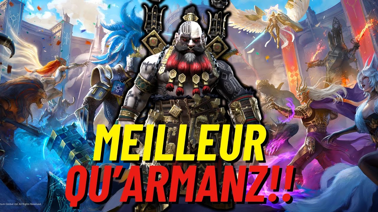 LA REINE DE COEUR ET ARMANZ EN UN CHAMPION??!! ( TEST OSGRUN ) [RAID SHADOW LEGENDS]
