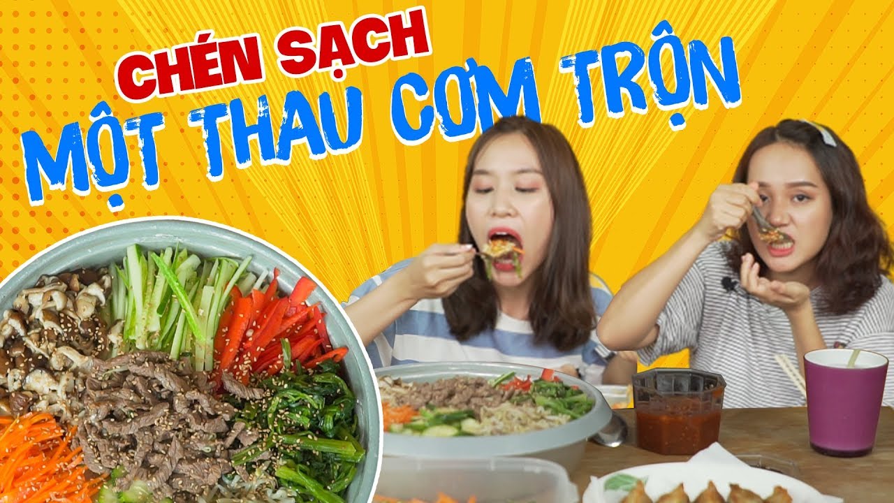 Ăn hết 1 thau cơm trộn khổng lồ | BỤNG KHÔNG ĐÁY