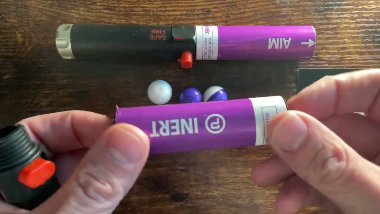 Pepperball Blast - better than pepper spray?