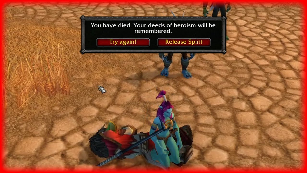 I DIED IN A DUEL TO THE DEATH...