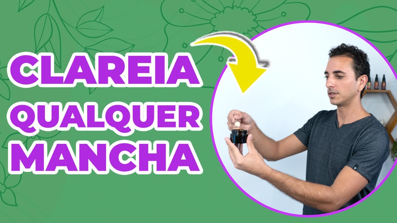 USE ISSO PARA CLAREAR MANCHAS - Melasmas, Manchas de Gravidez, Axilas, Virilhas, Espinhas