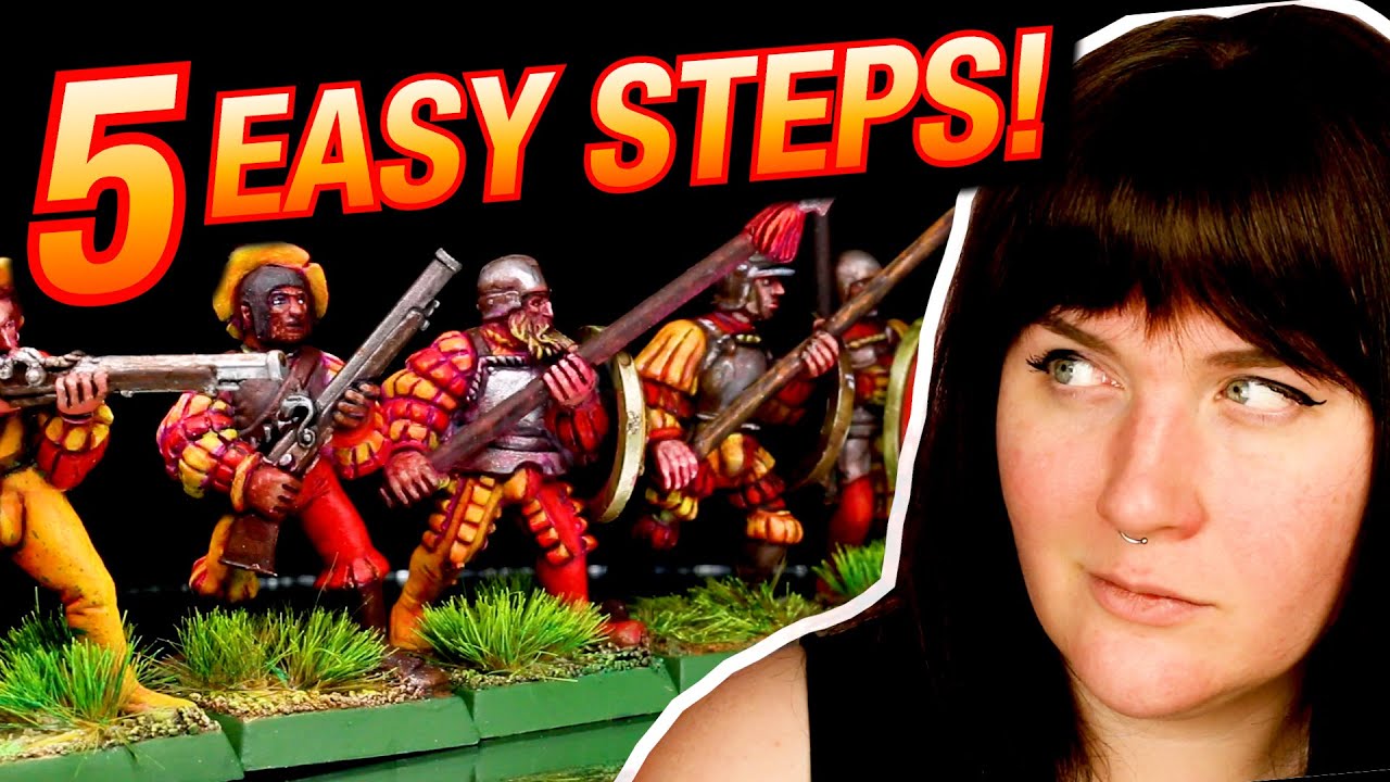 Get Your Miniatures Painted Fast & Good with this Easy Method! (no airbrush, beginner friendly!)