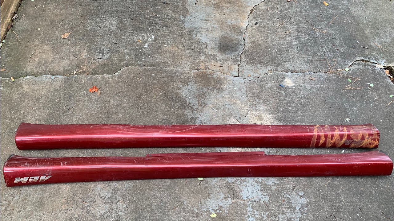 90-93 DA / DB2 Integra Wings West Side Skirts Install