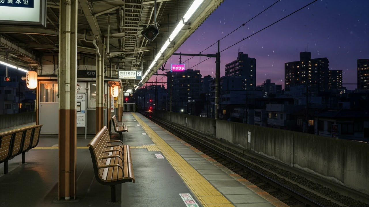 Retro Tokyo Café Vibes – Chill 80s City Pop Mix for Study & Focus