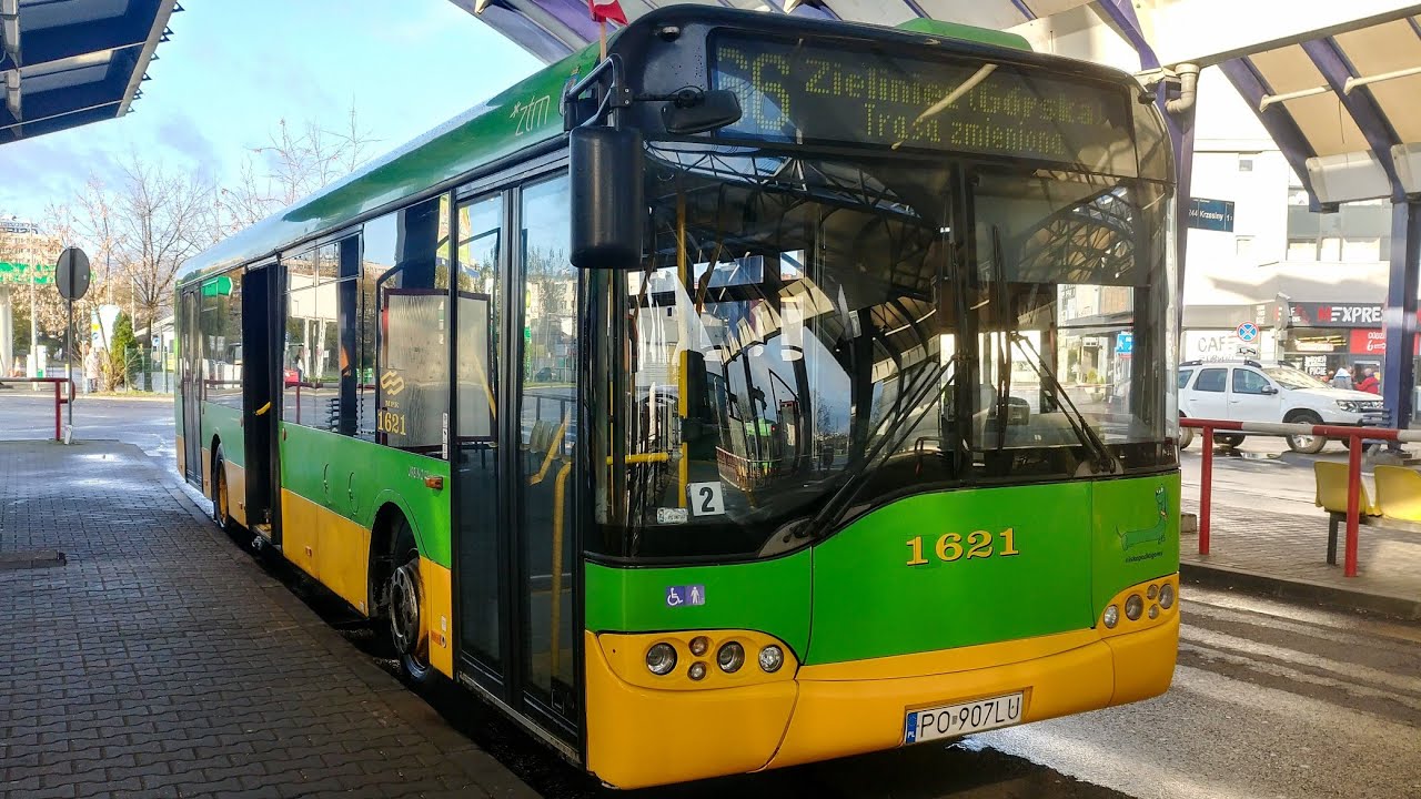 ZF 5HP500! Solaris Urbino 12 II #1621 | MPK Poznań | Linia 66