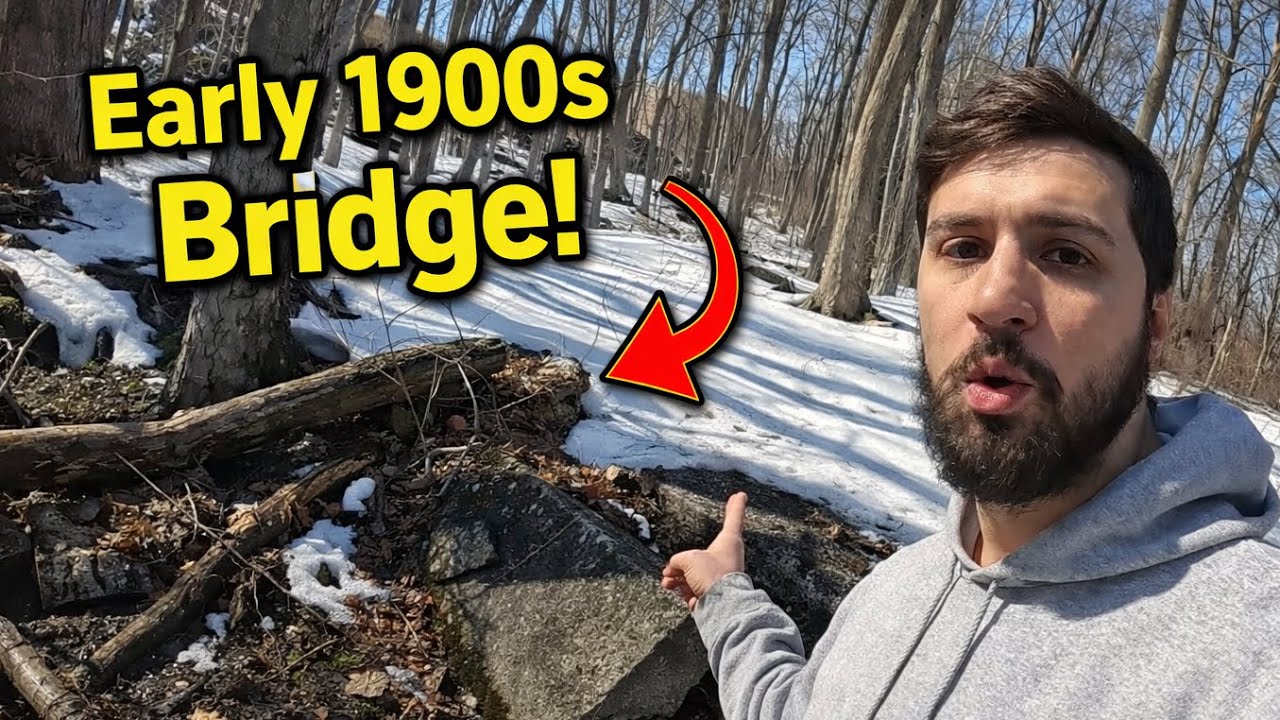 I Found an Early 1900s Bridge… So I Metal Detected the Creek