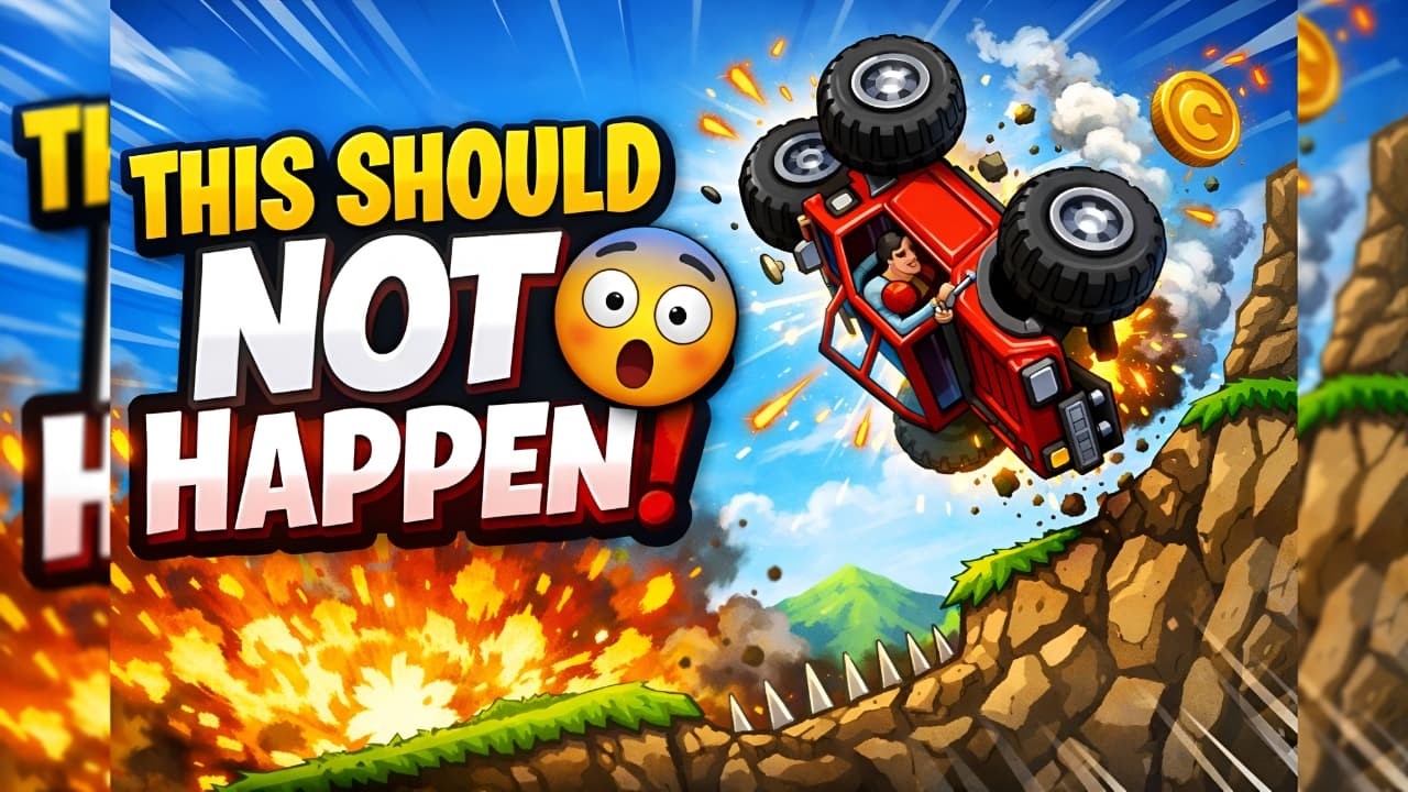 Hill Climb Racing New Record🚙New Challanges🚜